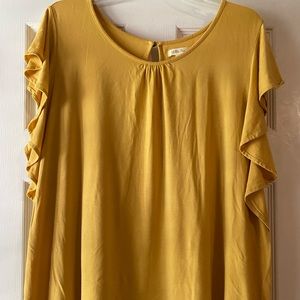 Gold Matilda Jane Top
